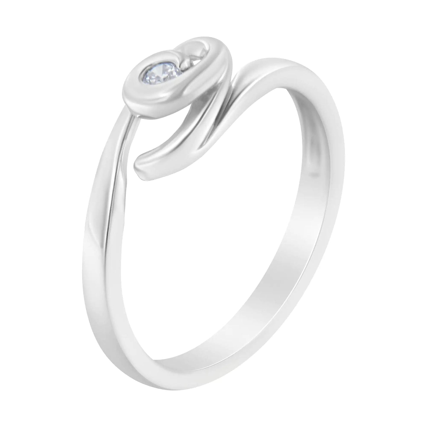 10K Gold Diamond Promise Ring (1/20 Cttw, H - I Color, I1 - I2 Clarity) | | Elegant Emulations Jewelry USA