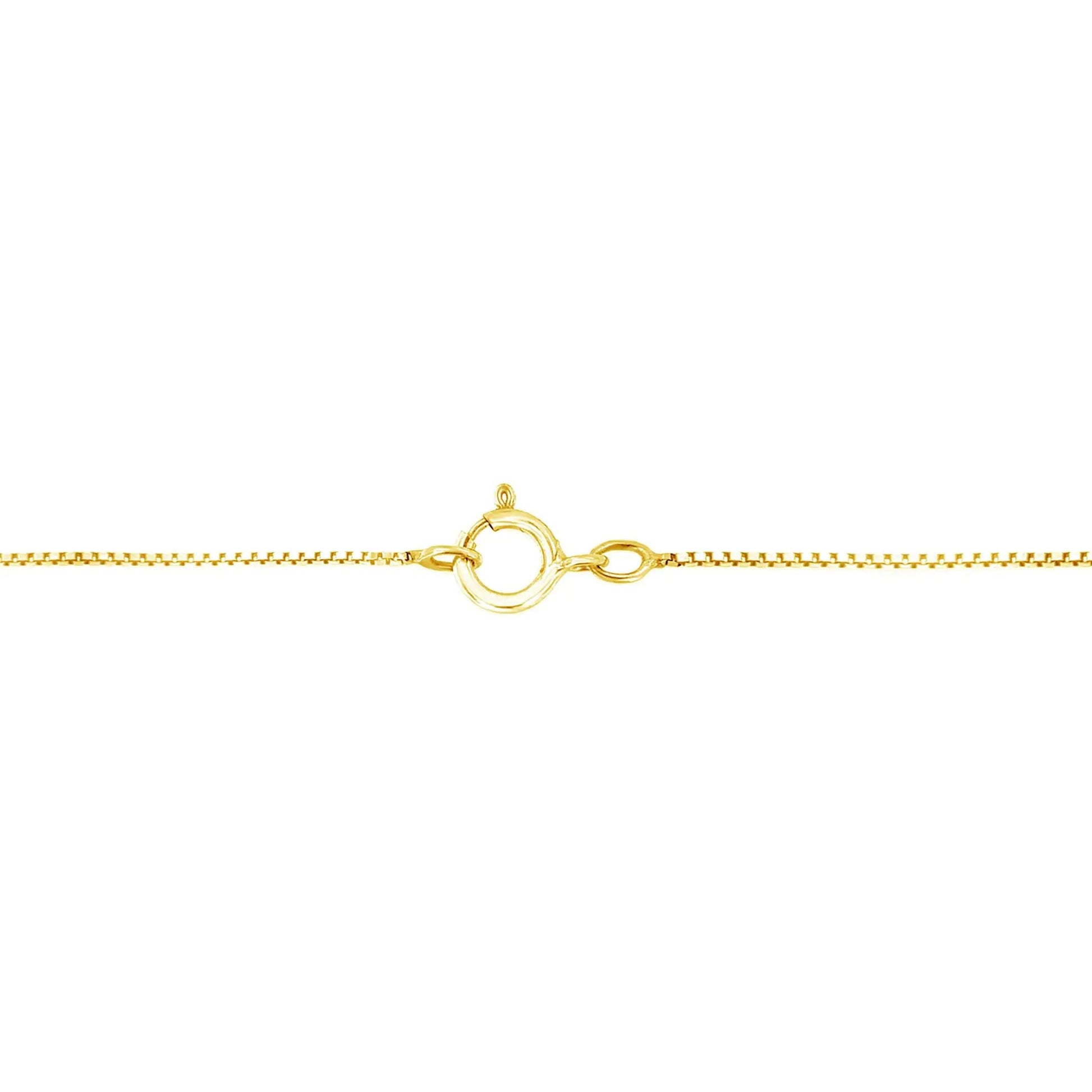 14K Yellow Gold Plated .925 Sterling Silver 1/2 Cttw Color Treated Diamond Square Pendant Necklace (Blue, Yellow, I2 - I3 Clarity) | | Elegant Emulations Jewelry USA