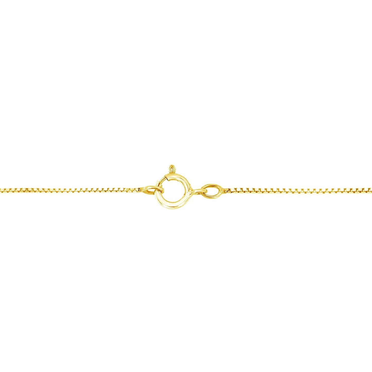 14K Yellow Gold Plated .925 Sterling Silver 1/2 Cttw Color Treated Diamond Square Pendant Necklace (Blue, Yellow, I2-I3 Clarity) - Elegant Emulations