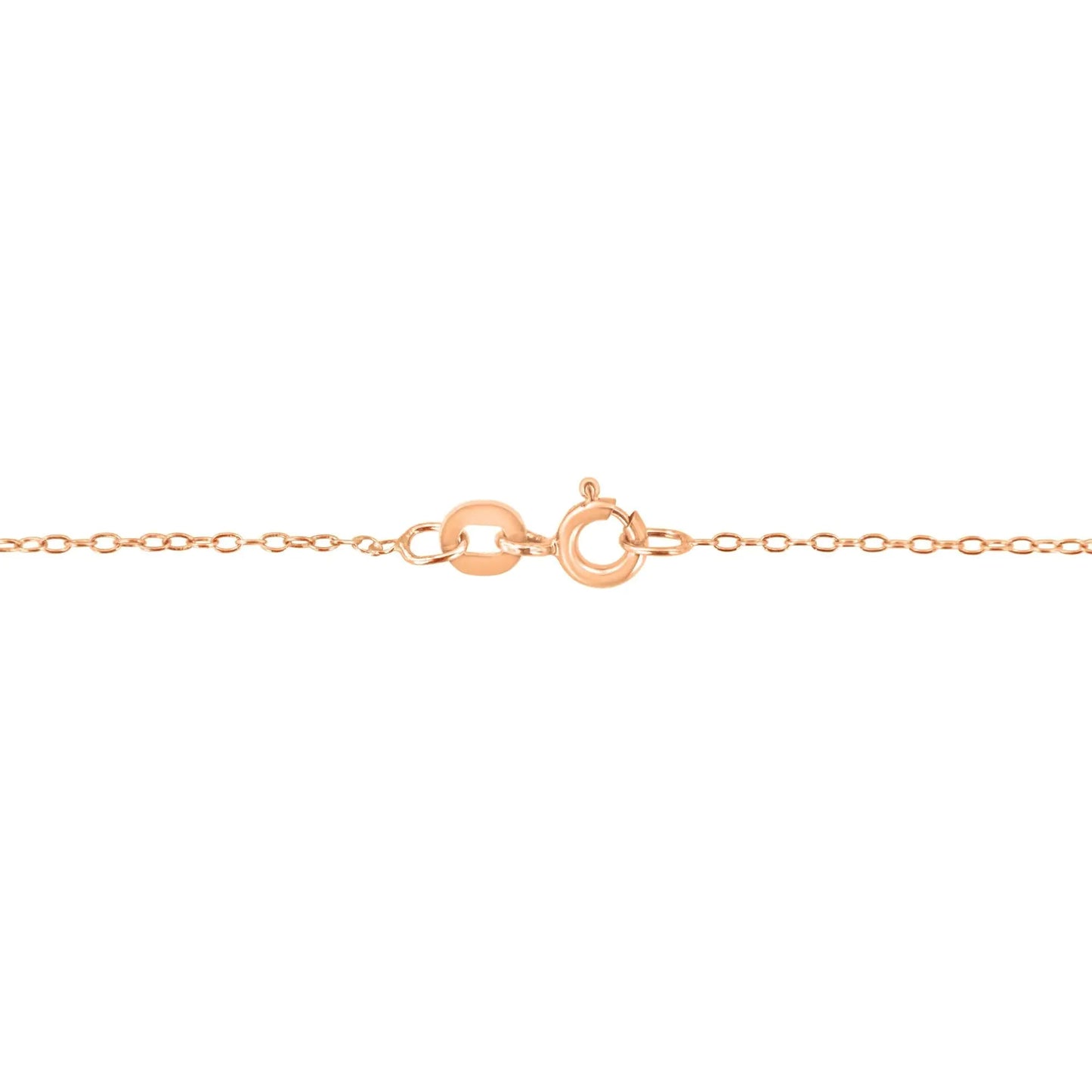 AGS Certified 10K Rose Gold 1/5 Cttw Bezel Set Round Diamond Solitaire 16 - 18" Adjustable Pendant Necklace (I - J Color, VS1 - VS2 Clarity) | | Elegant Emulations Jewelry USA