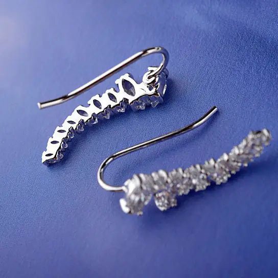 Chic Uptown Ear Crawlers | Earrings | Elegant Emulations Jewelry USA