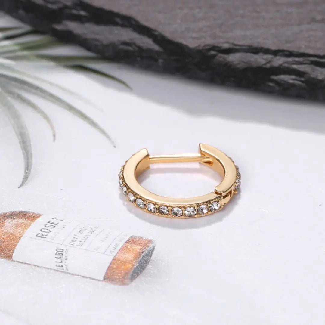 Glow Huggie Earrings | Earrings | Elegant Emulations Jewelry USA