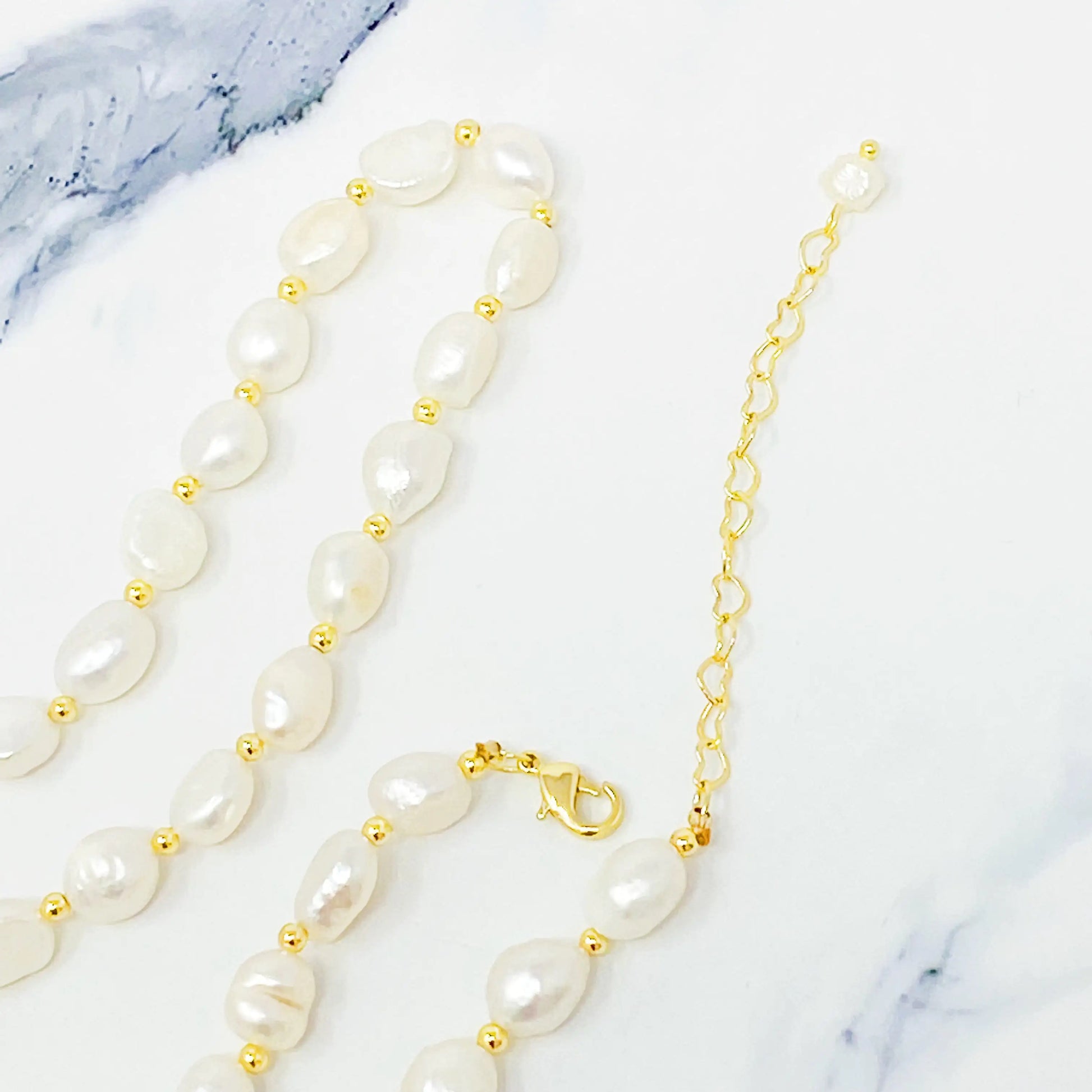 Freshwater Pearl Necklace - Elegant Emulations