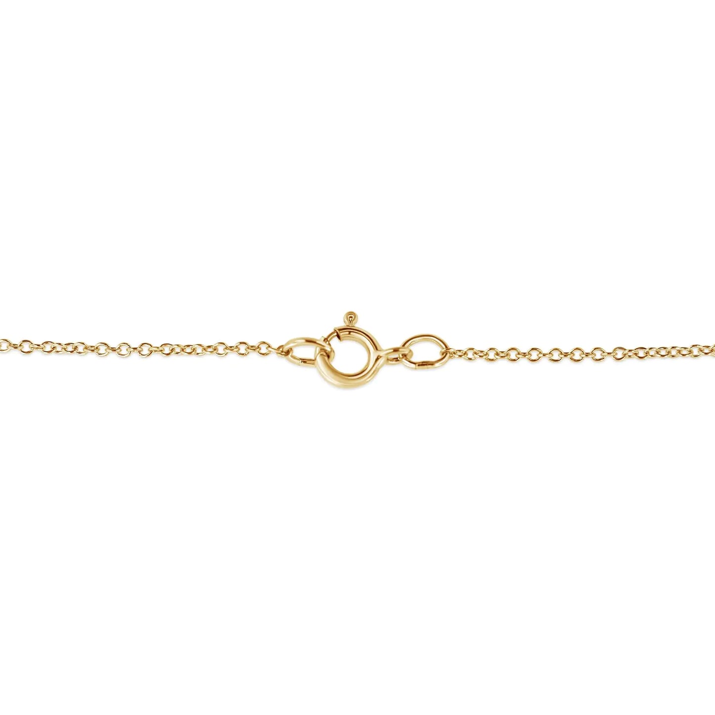 Elegant 10K Yellow Gold-Plated Filigree Cross Diamond Necklace