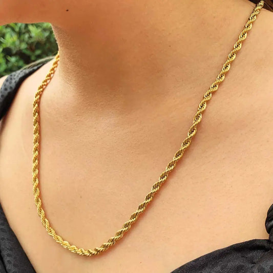 18K Gold Vermeil Jo Necklace
