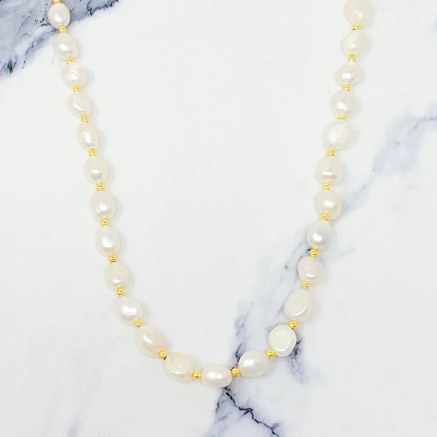 Freshwater Pearl Necklace | | Elegant Emulations Jewelry USA