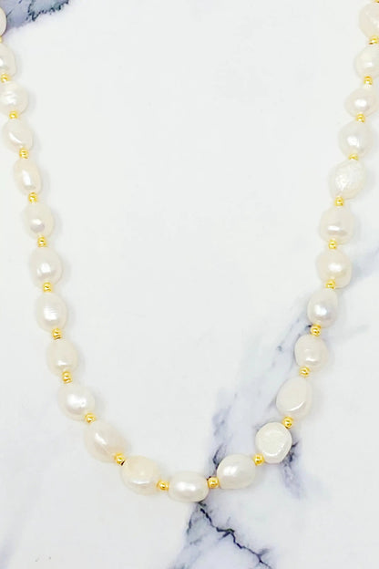 Freshwater Pearl Necklace | | Elegant Emulations Jewelry USA