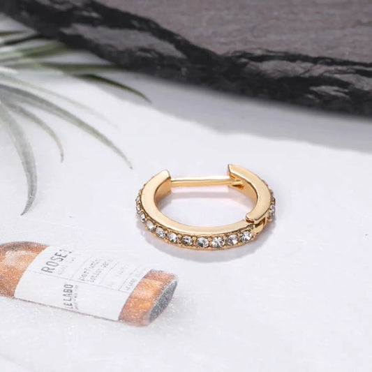 Glow Huggie Earrings | Earrings | Elegant Emulations Jewelry USA