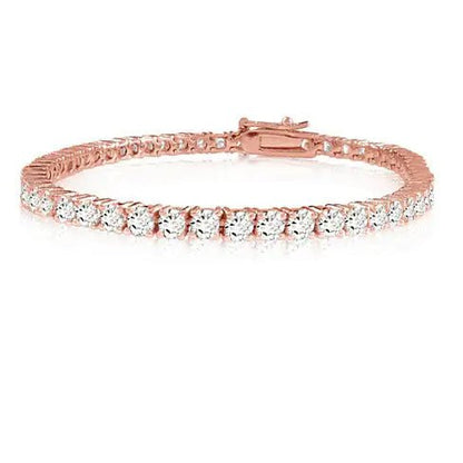 Gold Luxe CZ Tennis Bracelet | | Elegant Emulations Jewelry USA