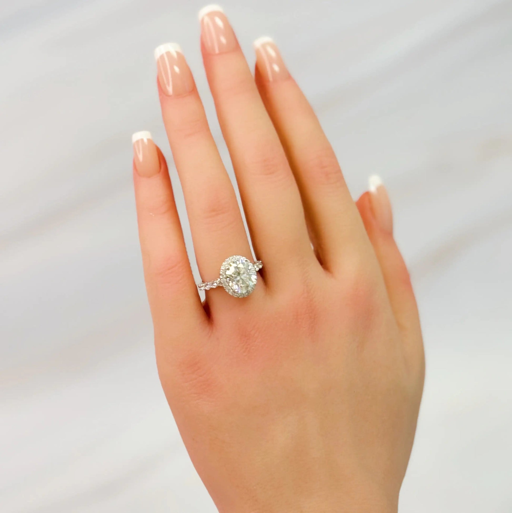 Heirloom 3 Carat Moissanite Solitaire Ring | Rings | Elegant Emulations Jewelry USA
