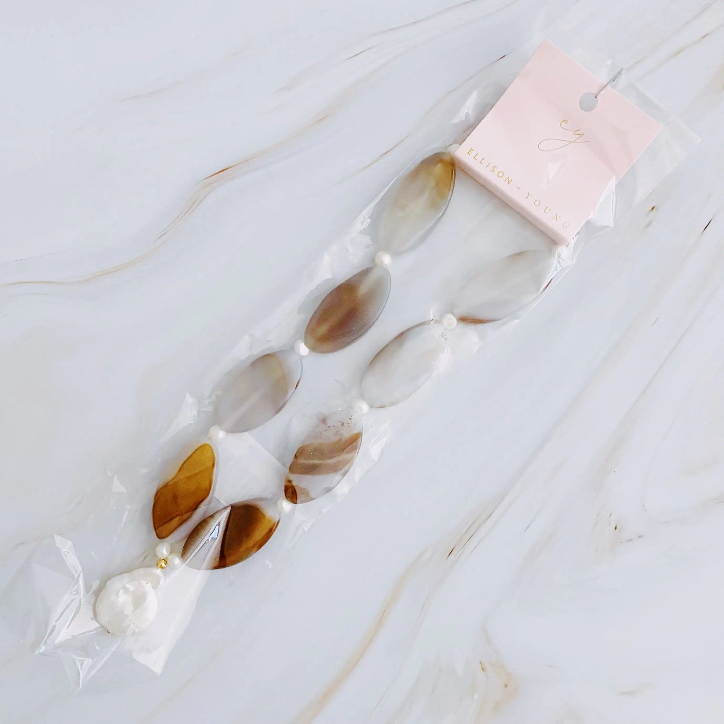 Manhattan Luxe Baroque Pearl Necklace | Necklace | Elegant Emulations Jewelry USA