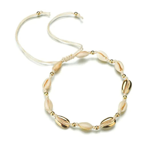 Ocean And Earth Cowrie Shell Statement Necklace | | Elegant Emulations Jewelry USA