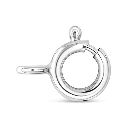 14K White Gold 3/8 Cttw Lab Grown Pink Oval Solitaire Diamond East West 18" Pendant Necklace (Pink Color, VS2-SI1 Clarity) - Elegant Emulations