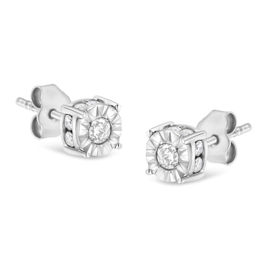 Sparkle Miracle Diamond Studs - 1/2 Cttw (J - K, I2 - I3) | Earrings | Elegant Emulations Jewelry USA