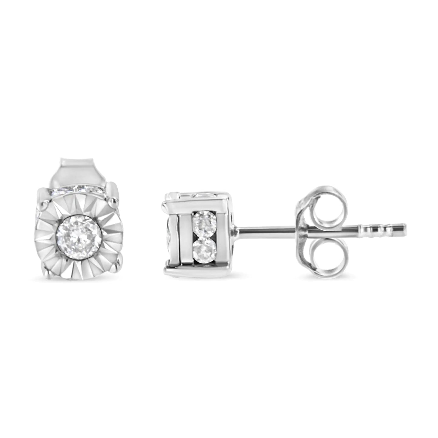 Sparkle Miracle Diamond Studs - 1/2 Cttw (J - K, I2 - I3) | Earrings | Elegant Emulations Jewelry USA
