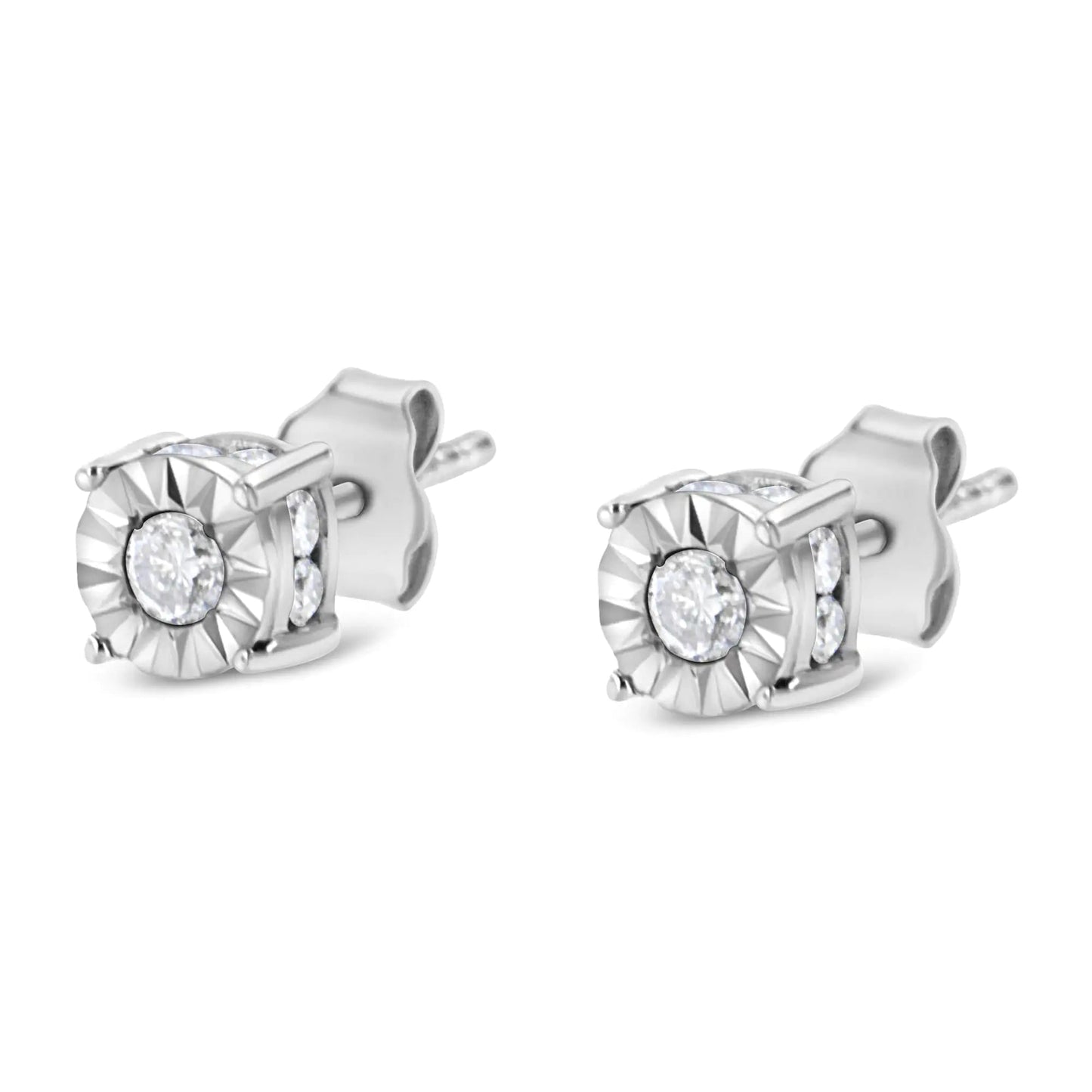 Sparkle Miracle Diamond Studs - 1/2 Cttw (J - K, I2 - I3) | Earrings | Elegant Emulations Jewelry USA
