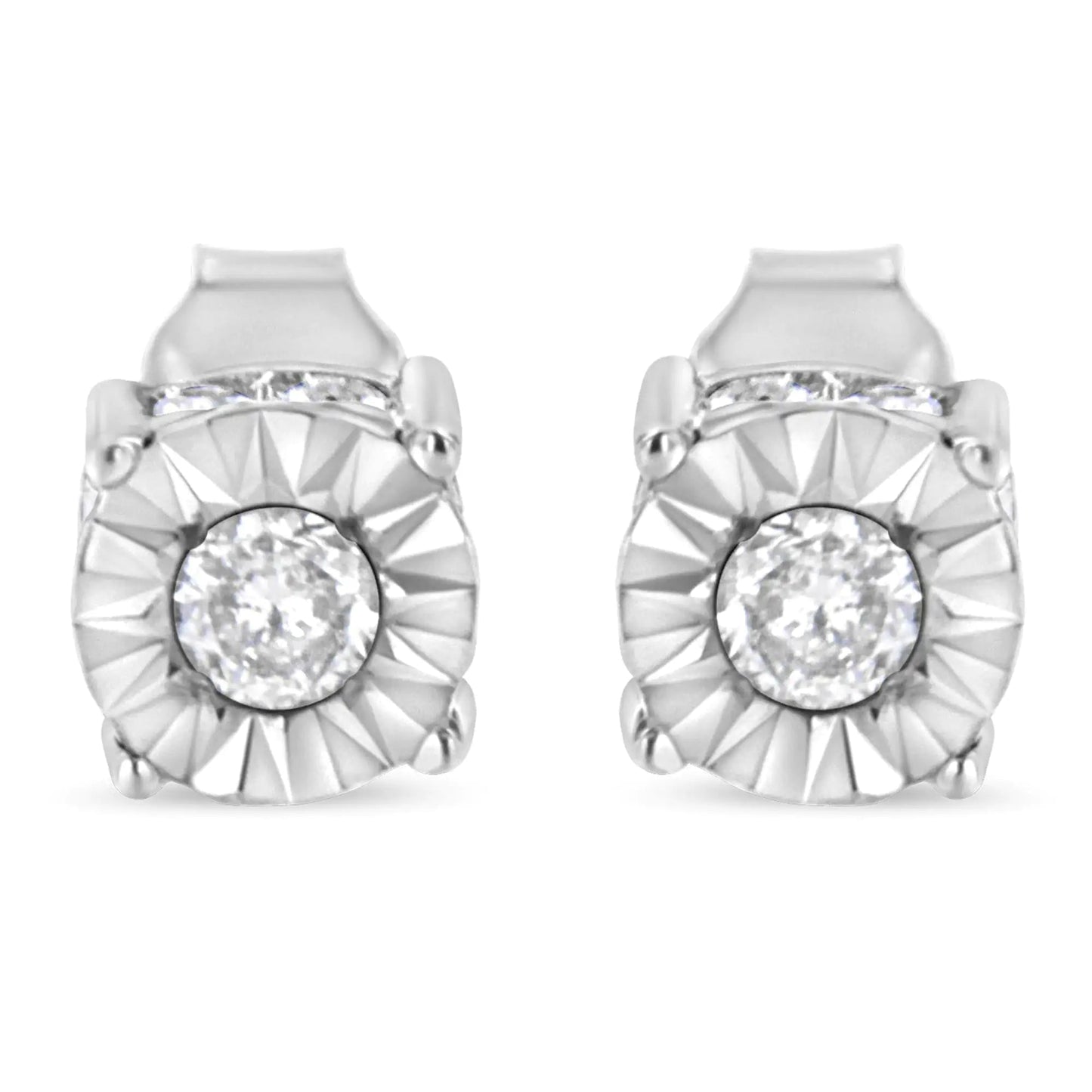 Sparkle Miracle Diamond Studs - 1/2 Cttw (J - K, I2 - I3) | Earrings | Elegant Emulations Jewelry USA