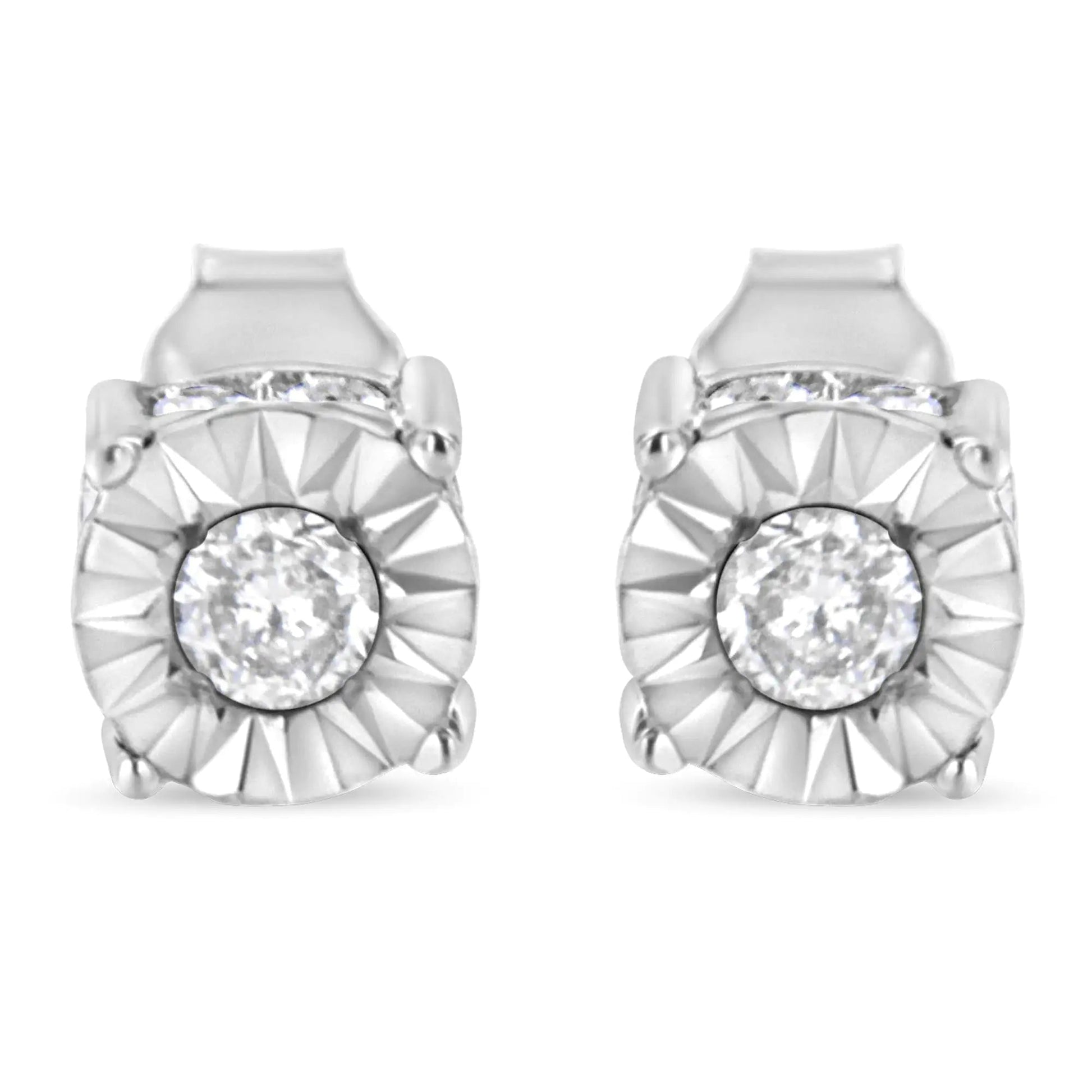 Sparkle Miracle Diamond Studs - 1/2 Cttw (J - K, I2 - I3) | Earrings | Elegant Emulations Jewelry USA