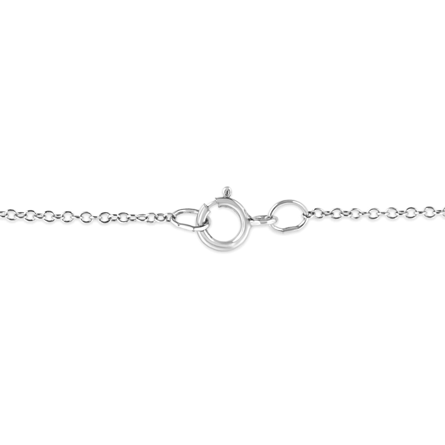 Sterling Silver Diamond Starfish Pendant Necklace | Necklace | Elegant Emulations Jewelry USA